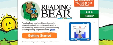 Reading Bear - learn to read for free! | Digital Delights for Learners | Scoop.it