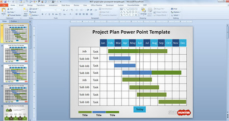 Free Project Plan PowerPoint Template | Free Business PowerPoint Templates | Scoop.it