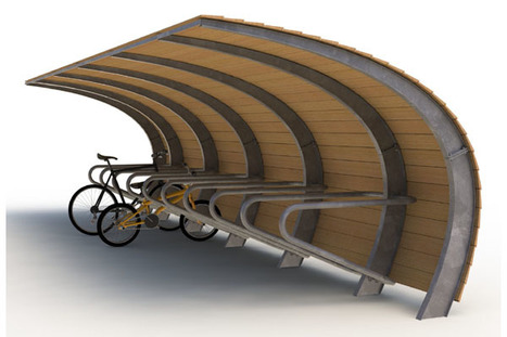 covered bike shelters