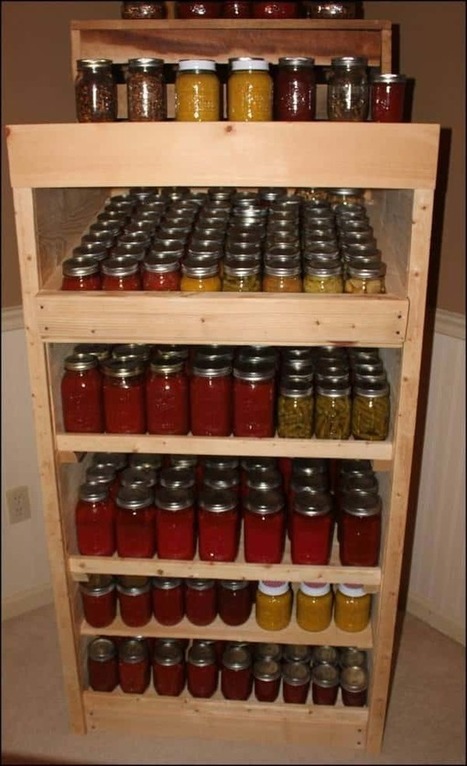 Canning Cabinet From Pallets | 1001 Pallets ideas ! | Scoop.it