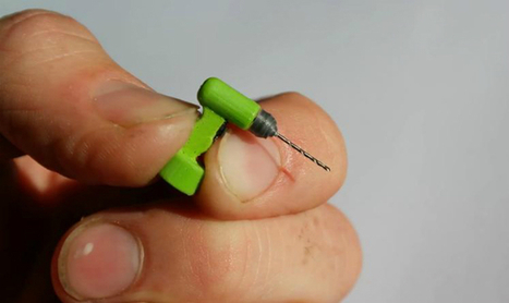 El taladro más pequeño del mundo está impreso en 3D | tecno4 | Scoop.it