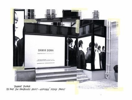 Damir Doma ouvre son flagship à Paris | Les Gentils PariZiens | style & art de vivre | Scoop.it