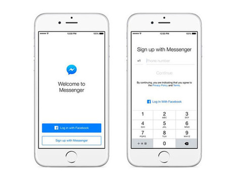 Facebook Messenger peut désormais être utilisé sans compte #Facebook | Social media | Scoop.it