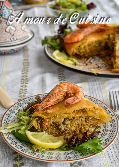 pastilla au poisson et fruits de mer | recettes du ramadan  وصفات رمضان أطباق رمضان مطبخ رمضان | Scoop.it