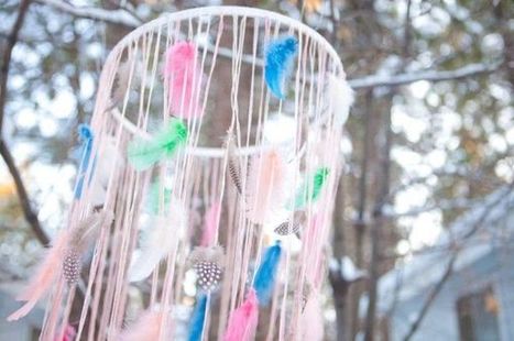 Cómo hacer adornos con plumas - Las Manualidades | A bit of everything | Scoop.it