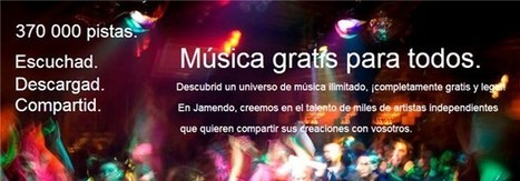 Sitios para descargar música gratis legalmente | TIC & Educación | Scoop.it