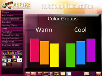 Color Combinations in Slide Design | Visual Design and Presentation in Education | Scoop.it