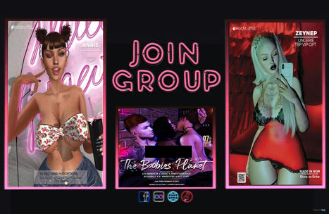 Anais Top & Zeynep Lingerie The Boobies Planet Event May 2022 Group Gift by Hot Stuff | Teleport Hub - Second Life Freebies | Second Life Freebies | Scoop.it