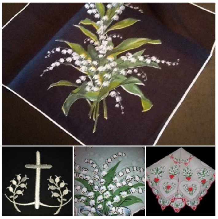 Vintage Lily of the Valley Hankie Handkerchiefs | Antiques & Vintage Collectibles | Scoop.it