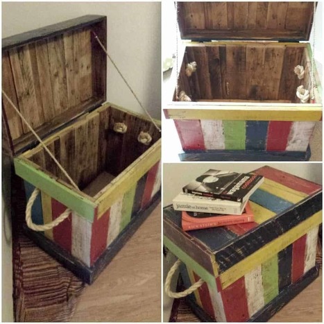 Reclaimed Pallet Into Kids Toy Box | 1001 Pallets ideas ! | Scoop.it