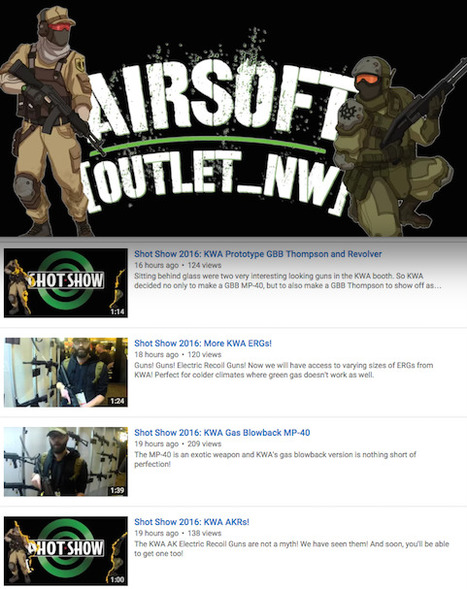 AIRSOFT OUTLET NW @ SHOT Show 2016: Jag Precision & KWA - YouTube | Thumpy's 3D House of Airsoft™ @ Scoop.it | Scoop.it