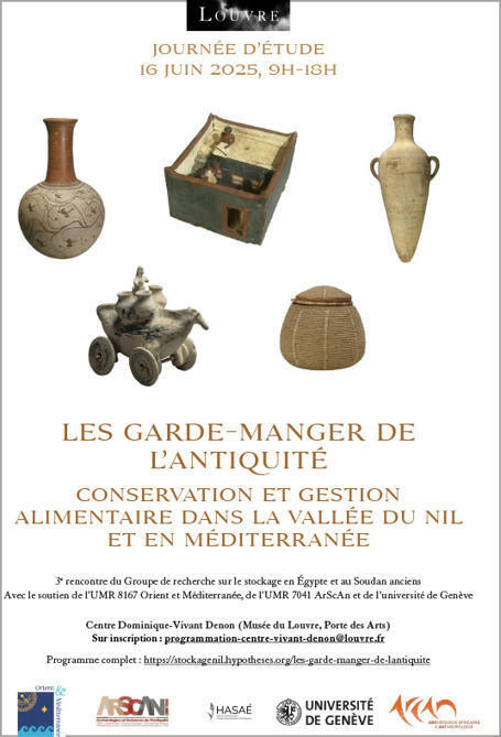Les garde-manger de l'Antiquité - Conservation et gestion alimentaire dans la Vallée du Nil et en Méditerranée | - Lettre d'information Orient & Méditerranée - | Scoop.it