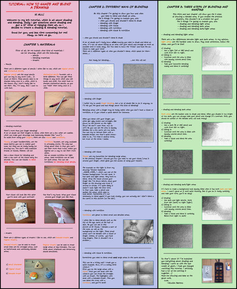 Tutorial: Shading and Blending | Drawing and Painting Tutorials | Scoop.it