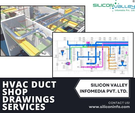 HVAC Duct Shop Drawings Services Provider - USA | CAD Services - Silicon Valley Infomedia Pvt Ltd. | Scoop.it
