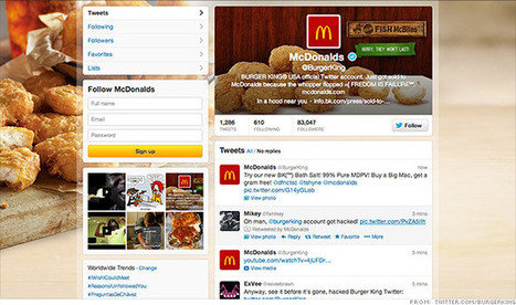 Burger King Twitter Account Gets McHacked | Communications Major | Scoop.it