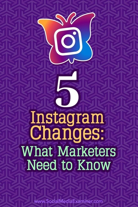 5 Instagram Changes: What Marketers Need to Know | Daily Magazine | Scoop.it