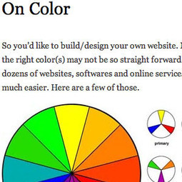 Risorse per Web Designer Freelance: Ecco 14 tools per scegliere i colori giusti | Web Designer Freelance | Scoop.it