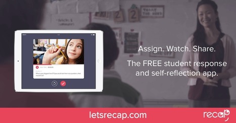Recap: para que tus alumnos contesten con vídeos breves | Educación 2.0 | Scoop.it