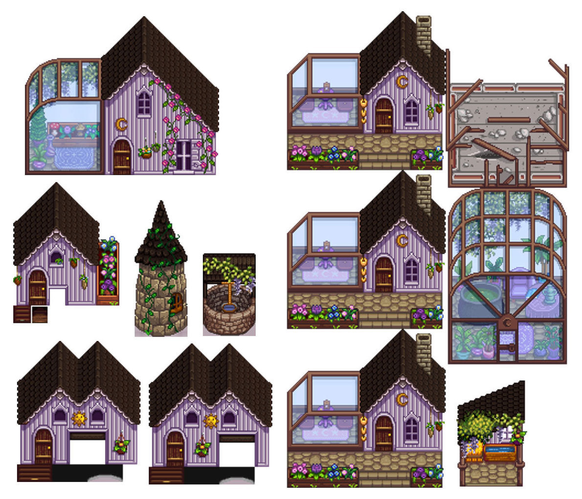 Witchy Gothic Buildings Mod for Stardew Valley ...