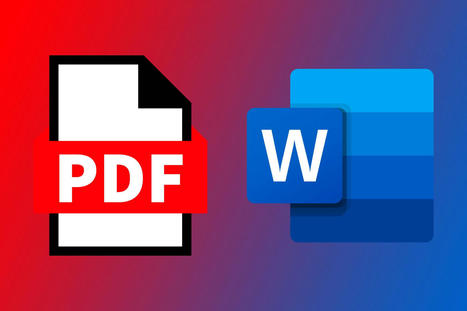 PDF a Word, convertir online desde cualquier dispositivo | TIC & Educación | Scoop.it