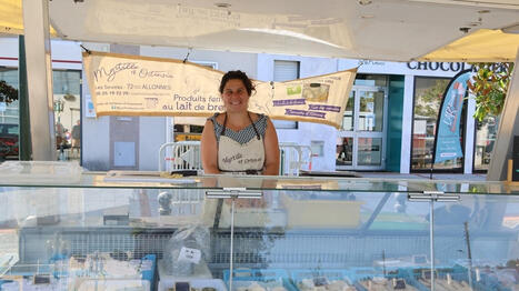 &laquo;&nbsp;Le fromage de brebis surprend et offre du changement&nbsp;&raquo;&nbsp;: une nouvelle productrice au march&eacute; de Mulsanne - Ouest France | Agriculture en Pays de la Loire | Scoop.it