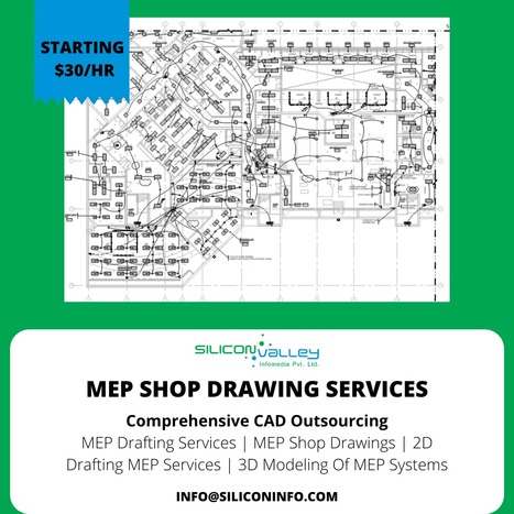 MEP Shop Drawings Services | CAD Services - Silicon Valley Infomedia Pvt Ltd. | Scoop.it