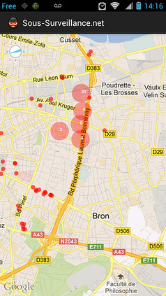 Sous-surveillance.net mobile client ! | Urbanisme vivant | Scoop.it
