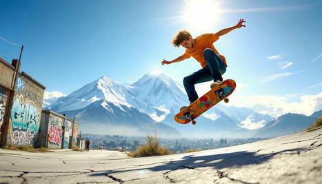 Du bitume aux sommets : le skateboard prend son envol | 4 - Nouvelles pratiques sportives | Scoop.it