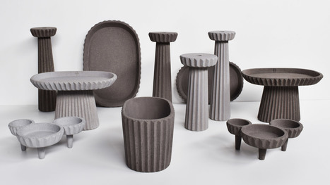 Gian Paolo Venier bases concrete tableware on Iranian architecture | Inspired By Design | Scoop.it