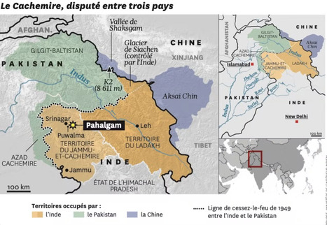 ASIE : Tensions Inde-Pakistan : une carte pour comprendre la place centrale de l’Indus  | ASIES | Scoop.it