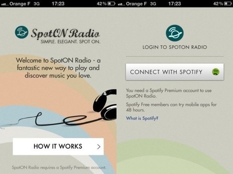 SpotON Radio, une application pour enrichir facilement son Spotify | Time to Learn | Scoop.it