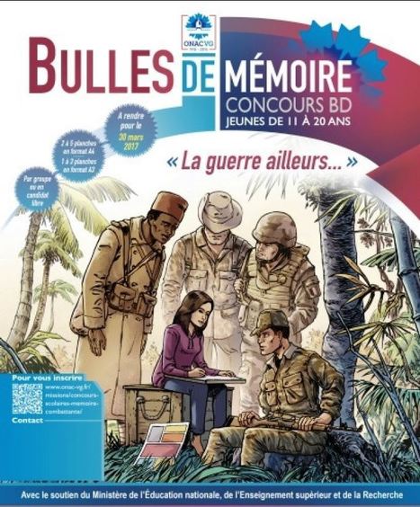 Lancement du concours de BD « Bulles de Mémoire » pour la première fois en Pays de la Loire - [ONACVG] | Histoire 2 guerres | Scoop.it