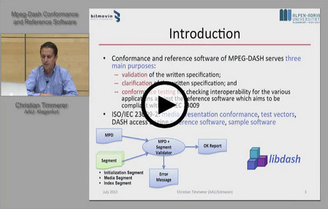 Multimedia Communication: MPEG-DASH Tutorials | Video Breakthroughs | Scoop.it