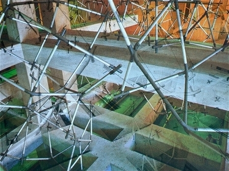Subway station with installation artist Gego | Art Installations, Sculpture, Contemporary Art | Scoop.it