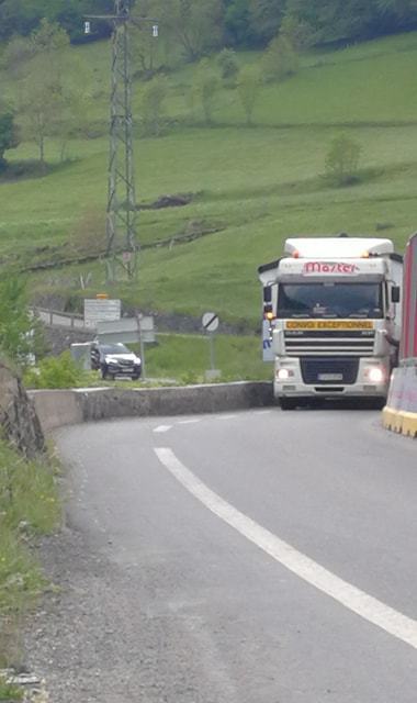 Un convoi exceptionnel bloqué sur la RD 929 au sud de Saint-Lary Soulan | Vallées d'Aure & Louron - Pyrénées | Scoop.it