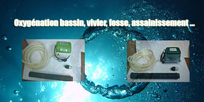 Oxygénation bassin, vivier, fosse, assainissement - Kit Set... | Actualités, Communiqués Presse, Nouveautés, Infos... | Scoop.it