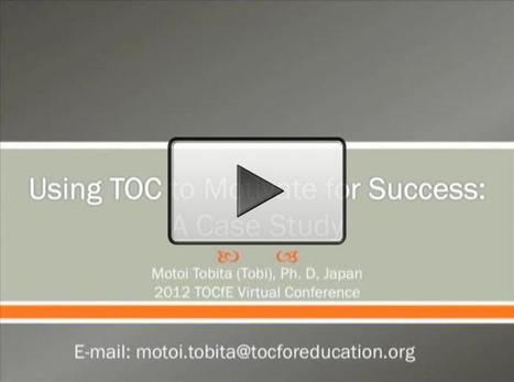 Using TOC to Motivate Success | Theory Of Constraints | Scoop.it