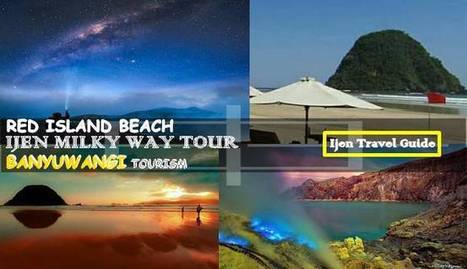 Ijen Milky Way Red Island Beach Tour 3 Days P