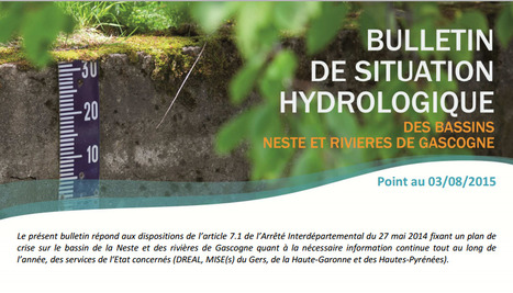 Bulletin hydrologique des rivières du système Neste au 03/08/2015 | Vallées d'Aure & Louron - Pyrénées | Scoop.it