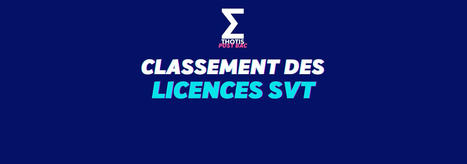 Classement des licences SVT | Le fil d'actualités de l'URCA | Scoop.it