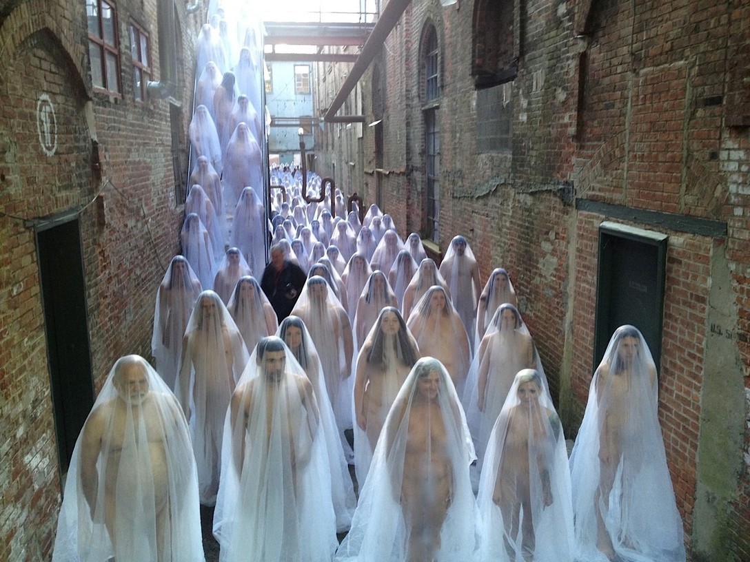 Spencer Tunick Installation PhotoCensored