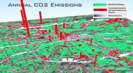 The Hestia Project Maps Carbon Emissions of US Cities Down to Street Level | URBANmedias | Scoop.it