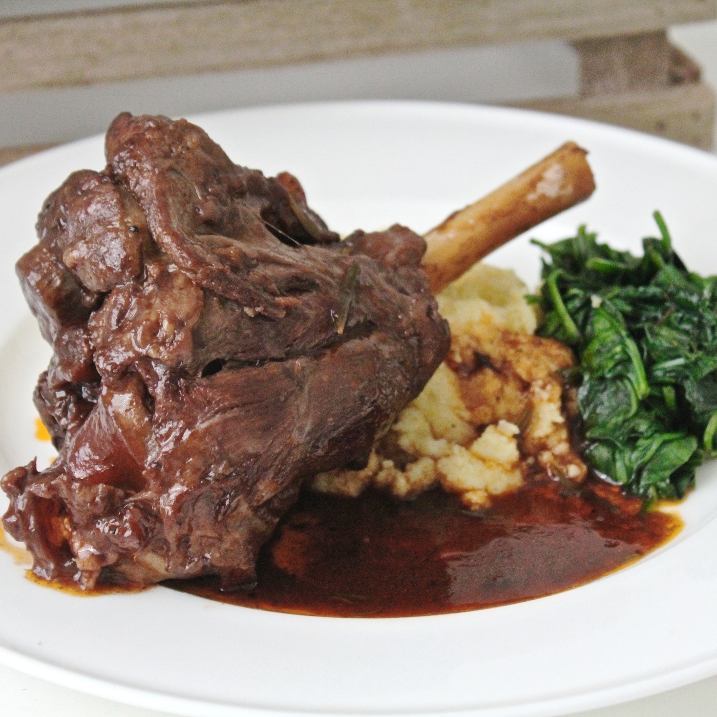 RECIPE Slow Cooked Lamb Shanks The Man Wit...