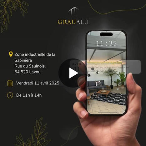 #inauguration #graualu #nancy #nouveaushowroom | GRAU ALU | veille territoriale | Scoop.it