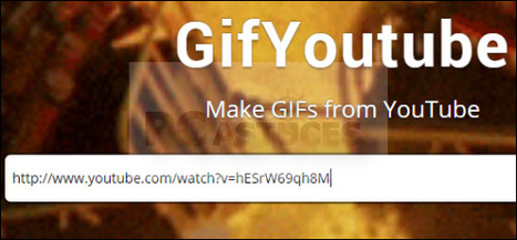 Convertir un extrait de vidéo YouTube en image GIF animée | Le Top des Applications Web et Logiciels Gratuits | Scoop.it