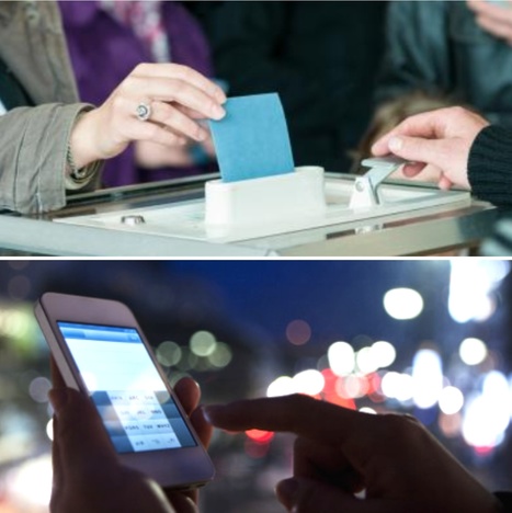 Journal du Net : "Le vote sur smartphone peut-il combattre l'abstention ?.. | Ce monde à inventer ! | Scoop.it