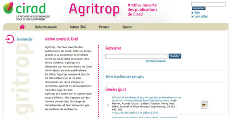 Publications du Cirad - CIRAD | Biodiversité | Scoop.it