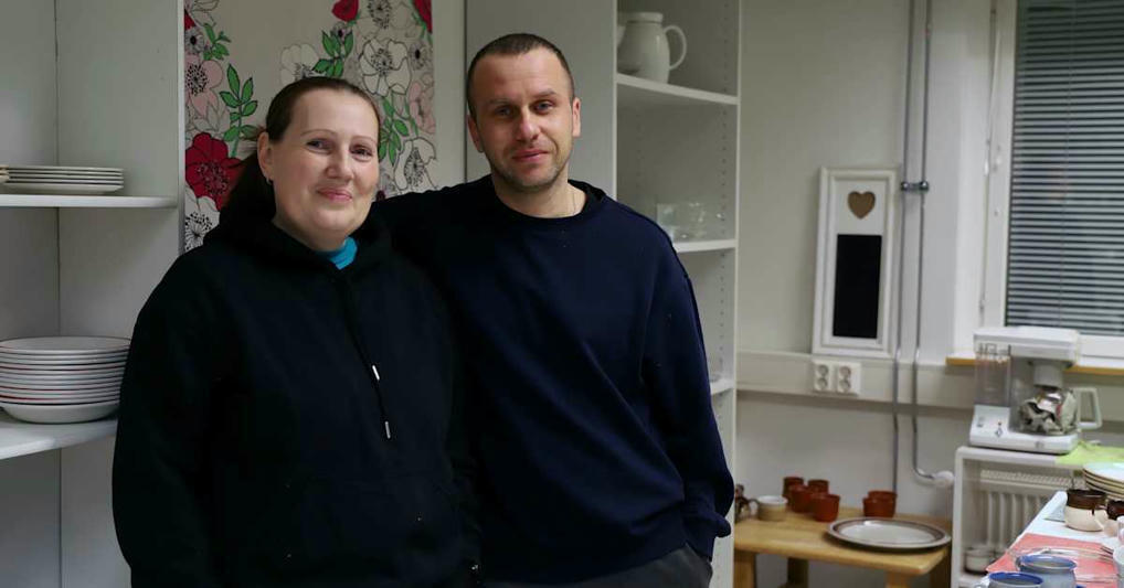 Ukrainalais­perhe sai apua tultuaan Suomeen...