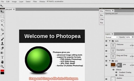 Photopea, para editar archivos PSD desde el navegador | @Tecnoedumx | Scoop.it