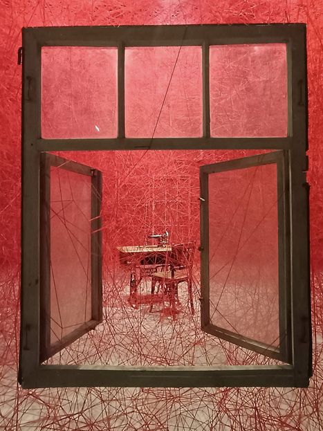 Chiharu Shiota: The Wall Behind the Windows | Art Installations, Sculpture, Contemporary Art | Scoop.it